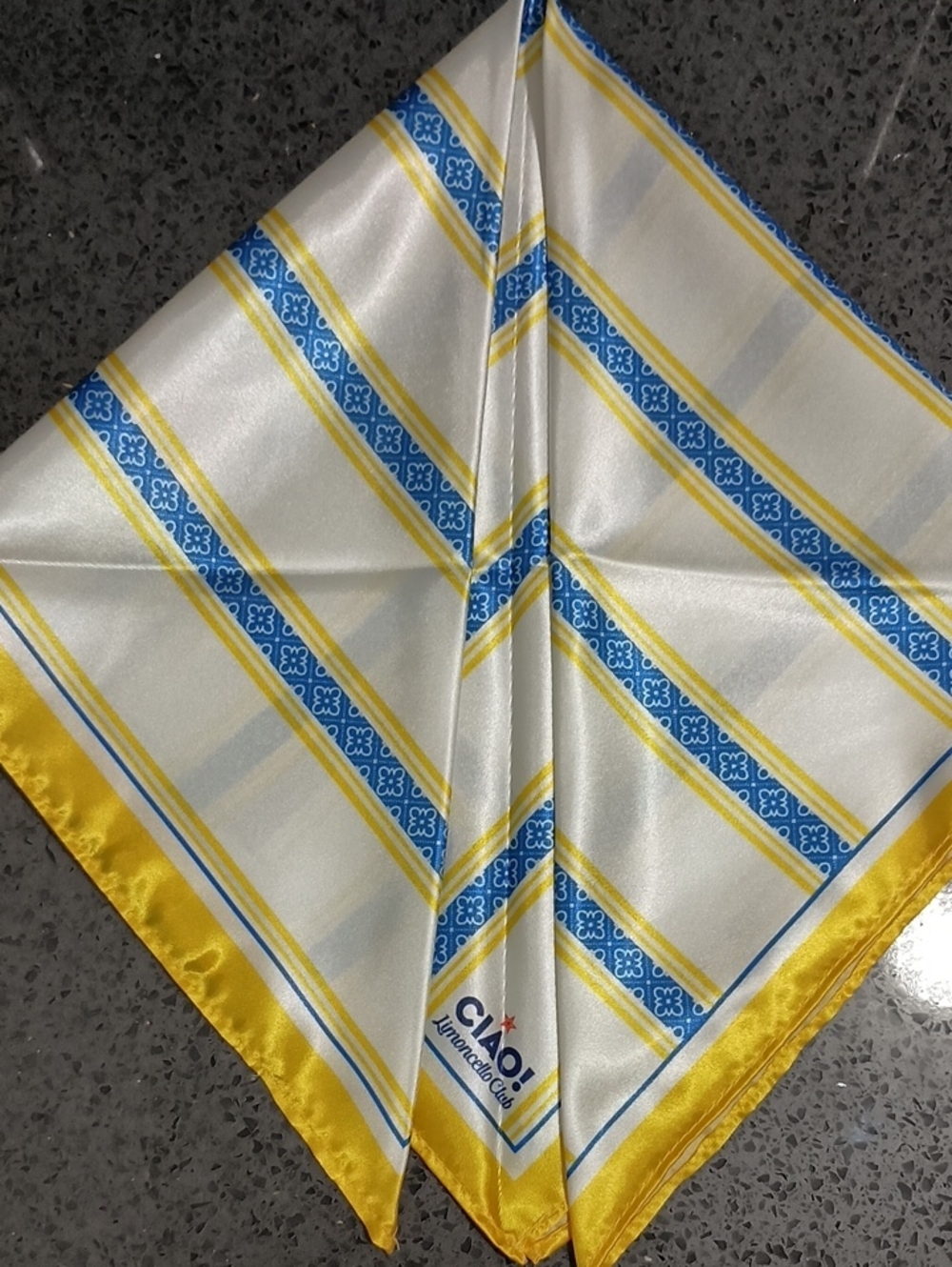 Limited Edition Scarf - Ciao! Limoncello Club From Sanpellegrino